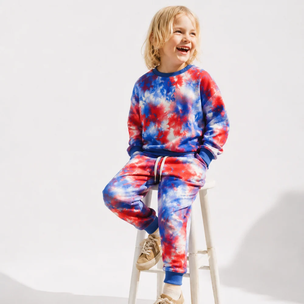Buffalo Tie Dye Crewneck Set