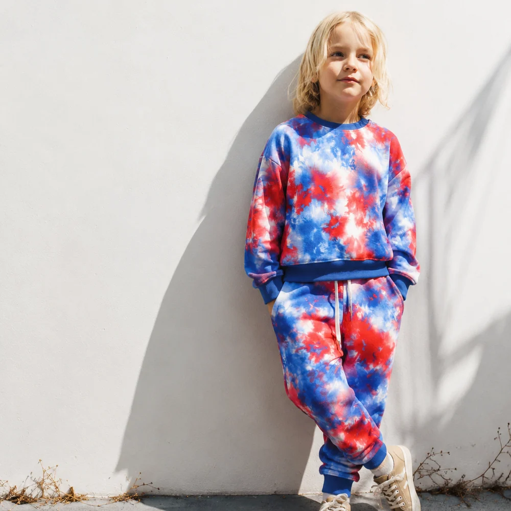 Buffalo Tie Dye Crewneck Set