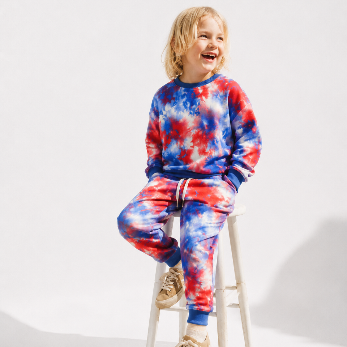Buffalo Tie Dye Crewneck Set