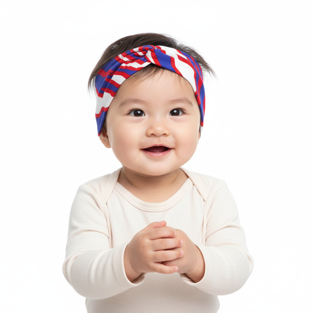 Buffalo Jumbo Stripe Twisted Headband