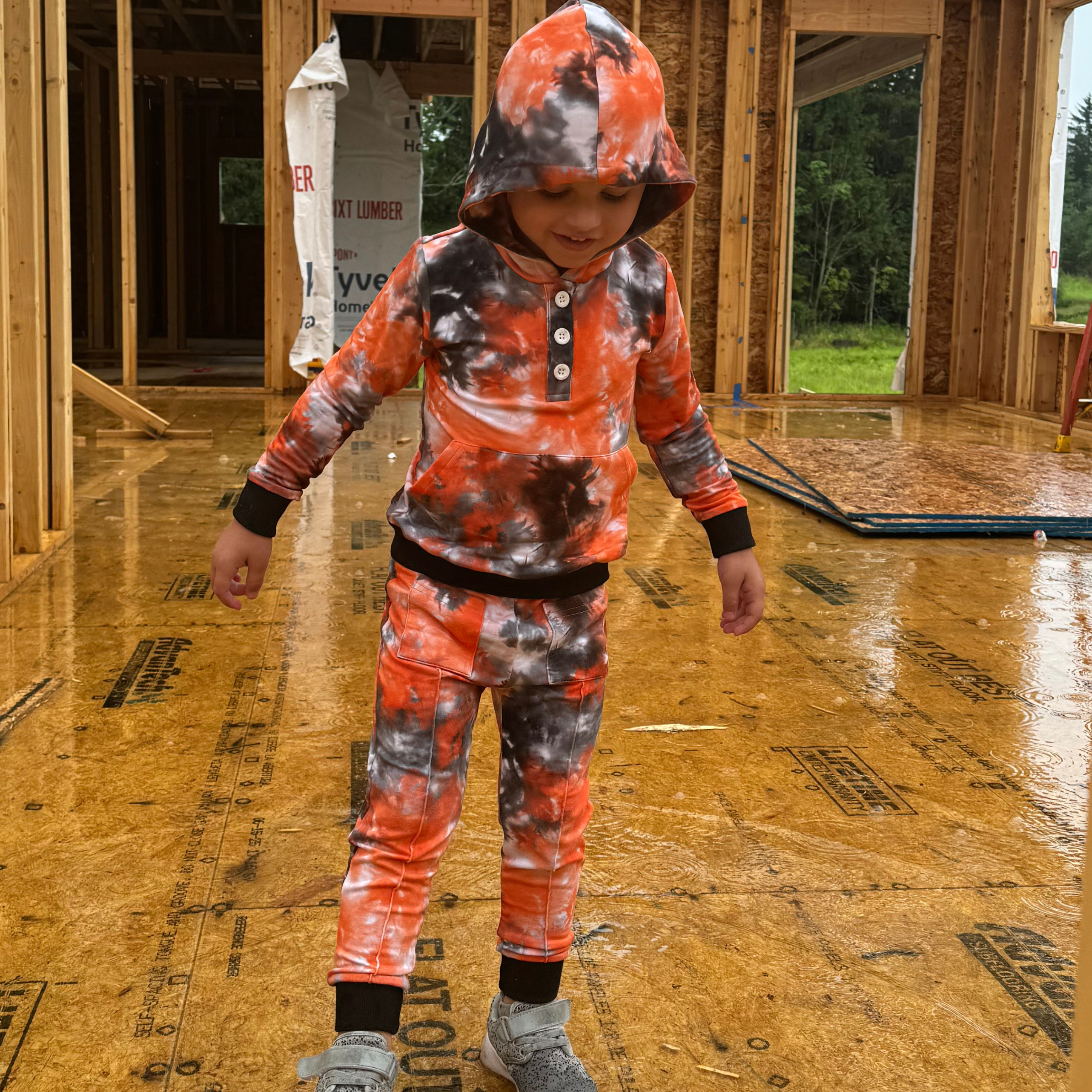 Cincinnati Tie Dye Bamboo Tracksuit