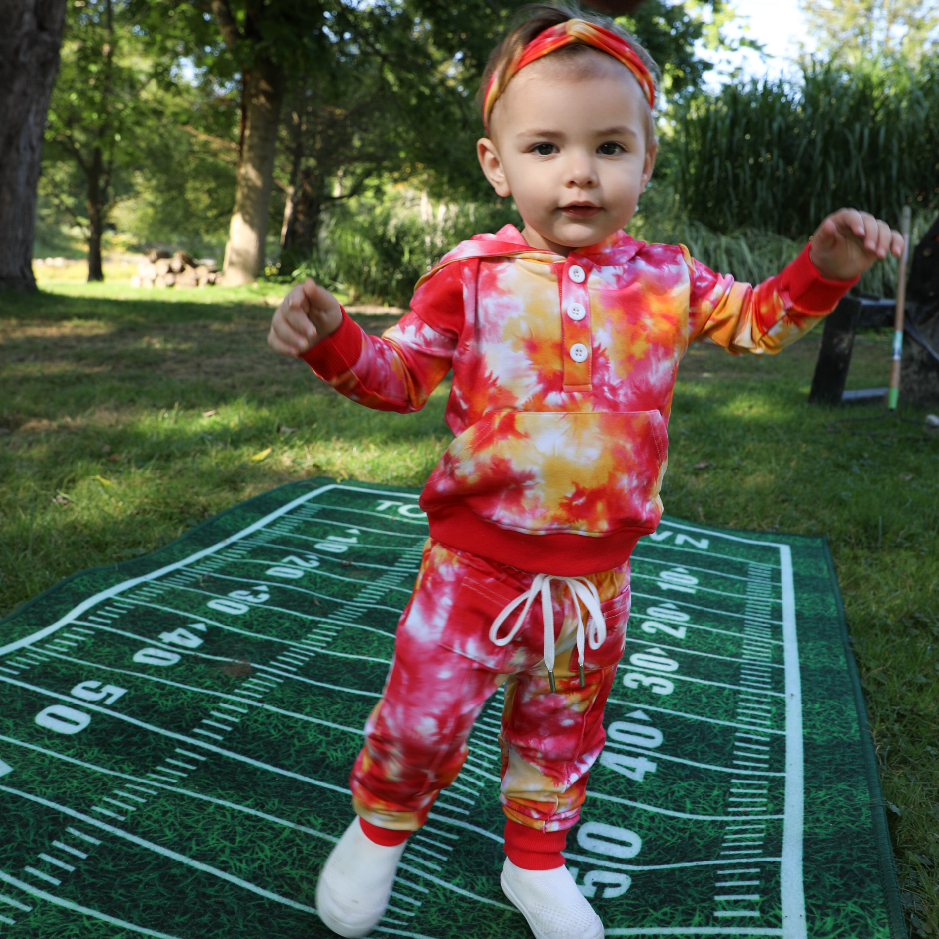 Kansas City Tie Dye Bamboo Tracksuit