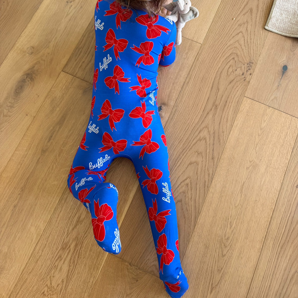 Buffalo Pep Rally Footie - PREORDER October Delivery