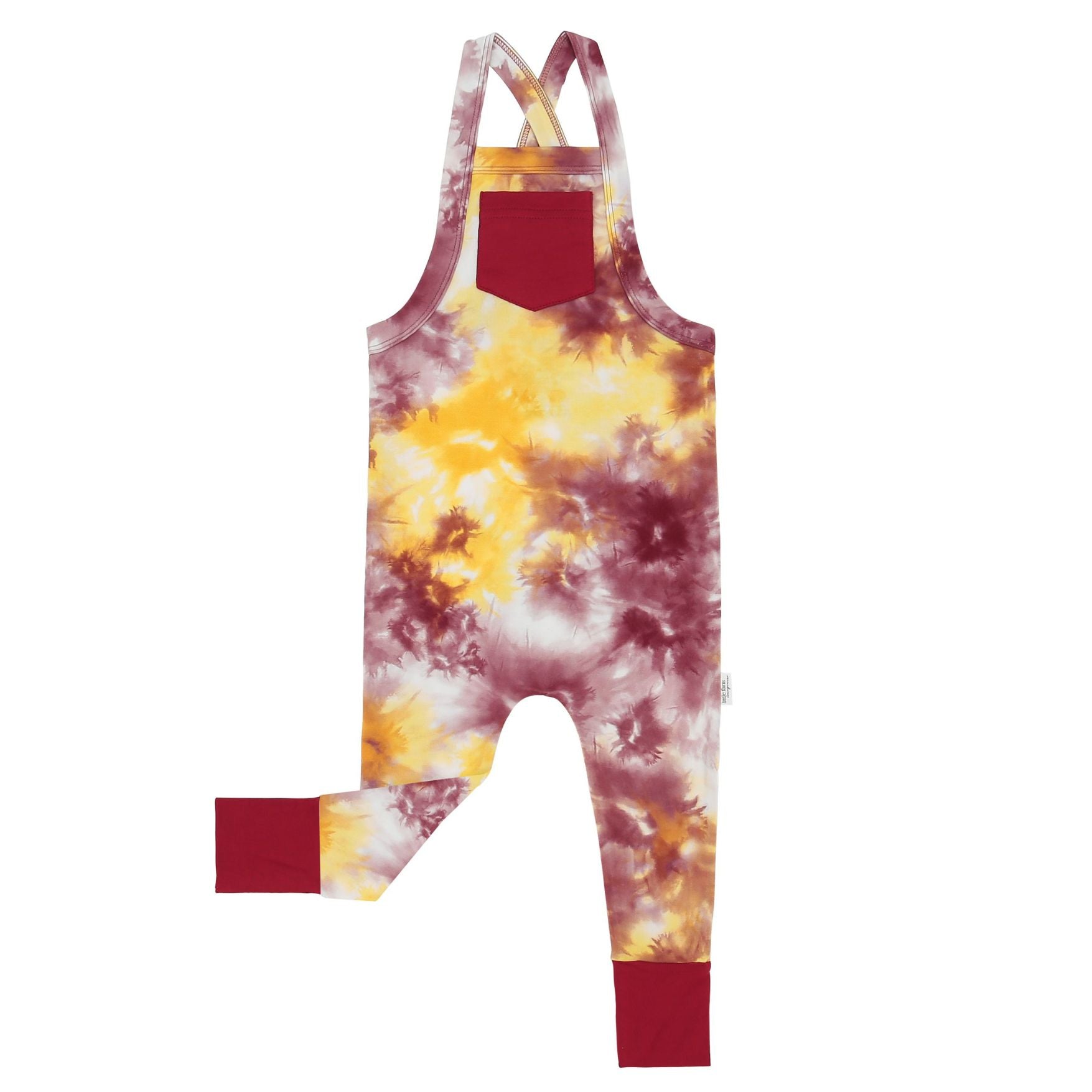 Washington Tie Dye Bamboo Overalls
