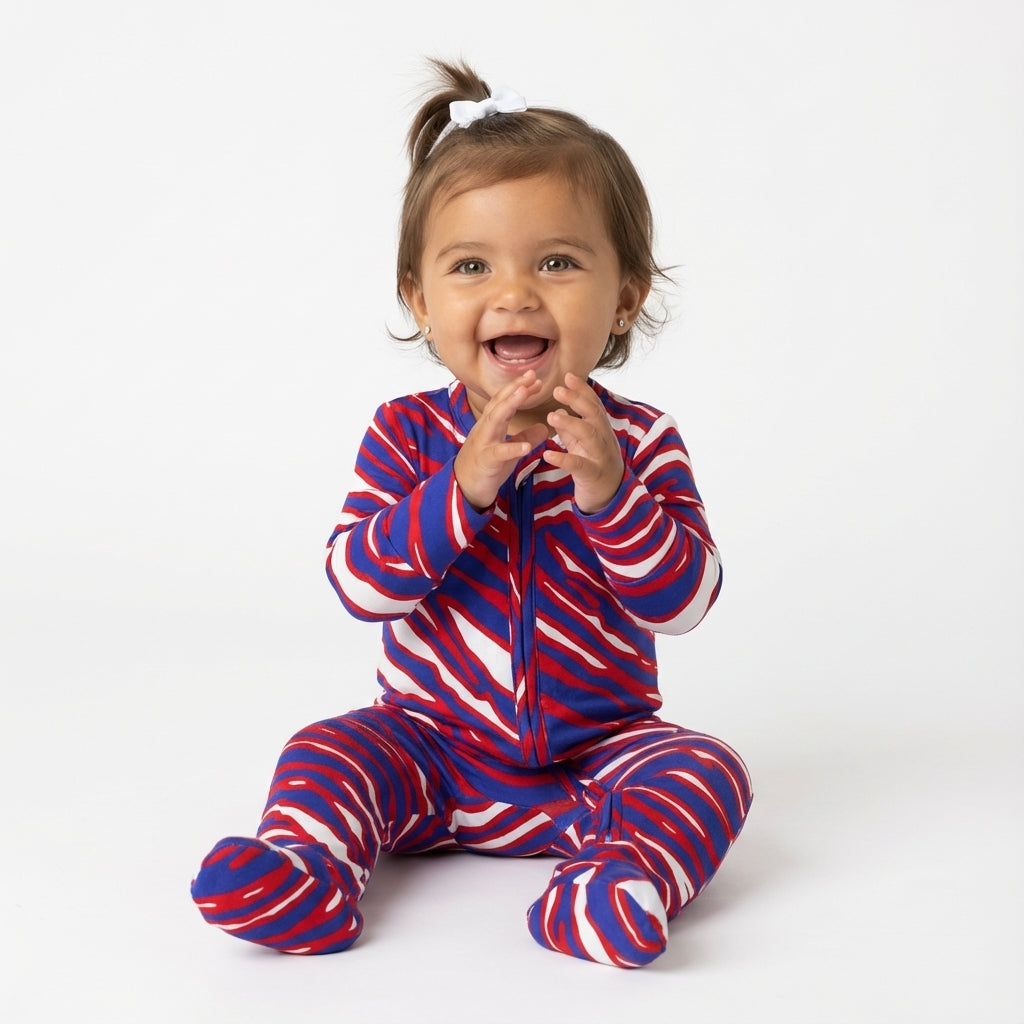 Buffalo Jumbo Stripe Footie