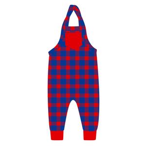 Buffalo Plaid Overalls