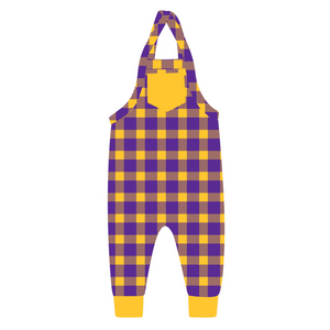 Minnesota Plaid Overalls