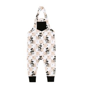 Monochrome Magic Bamboo Overalls