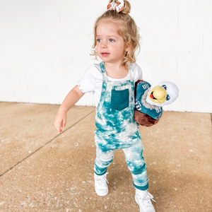 Philadelphia Tie Dye Bamboo Overalls