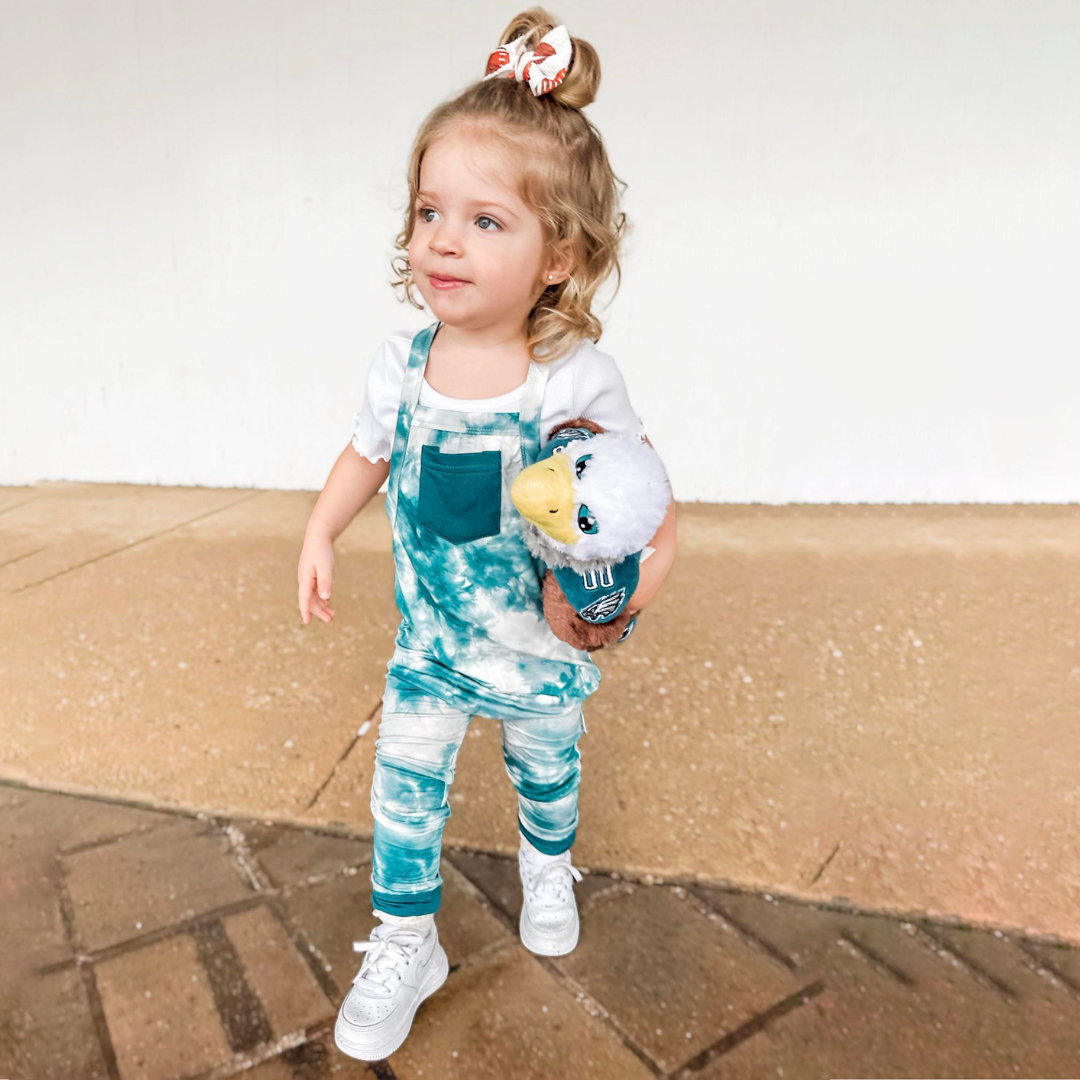 Philadelphia Tie Dye Bamboo Overalls