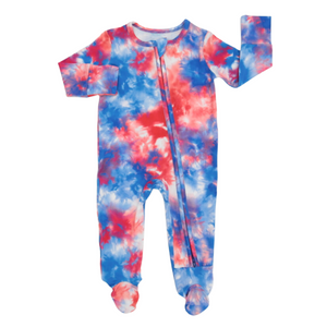 Buffalo Tie Dye Footie