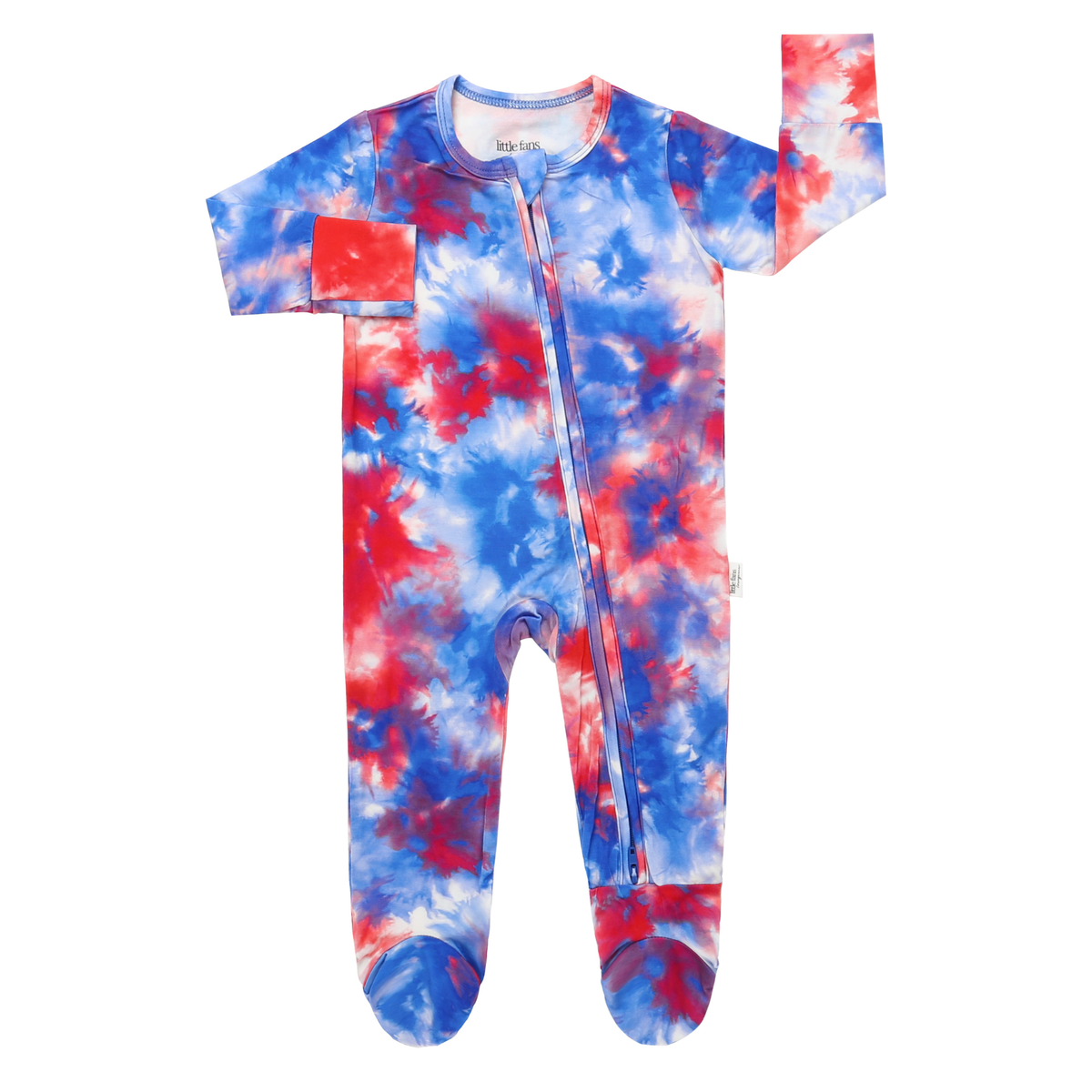 Buffalo Tie Dye Footie