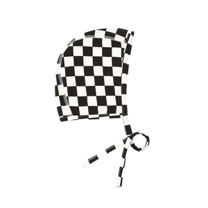 Black & White Checkerboard Bonnet