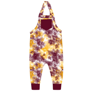 Washington Tie Dye Bamboo Overalls