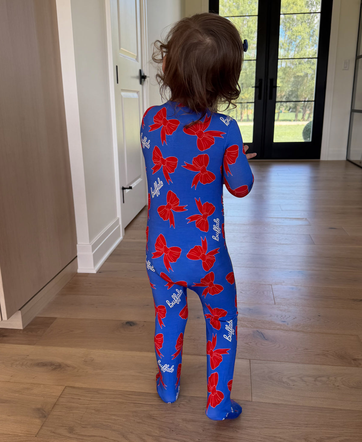 Buffalo Pep Rally Footie - PREORDER October Delivery