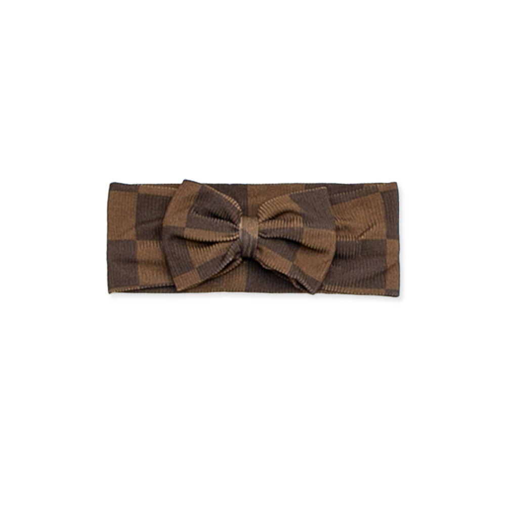 Checkerboard | Bow Headband