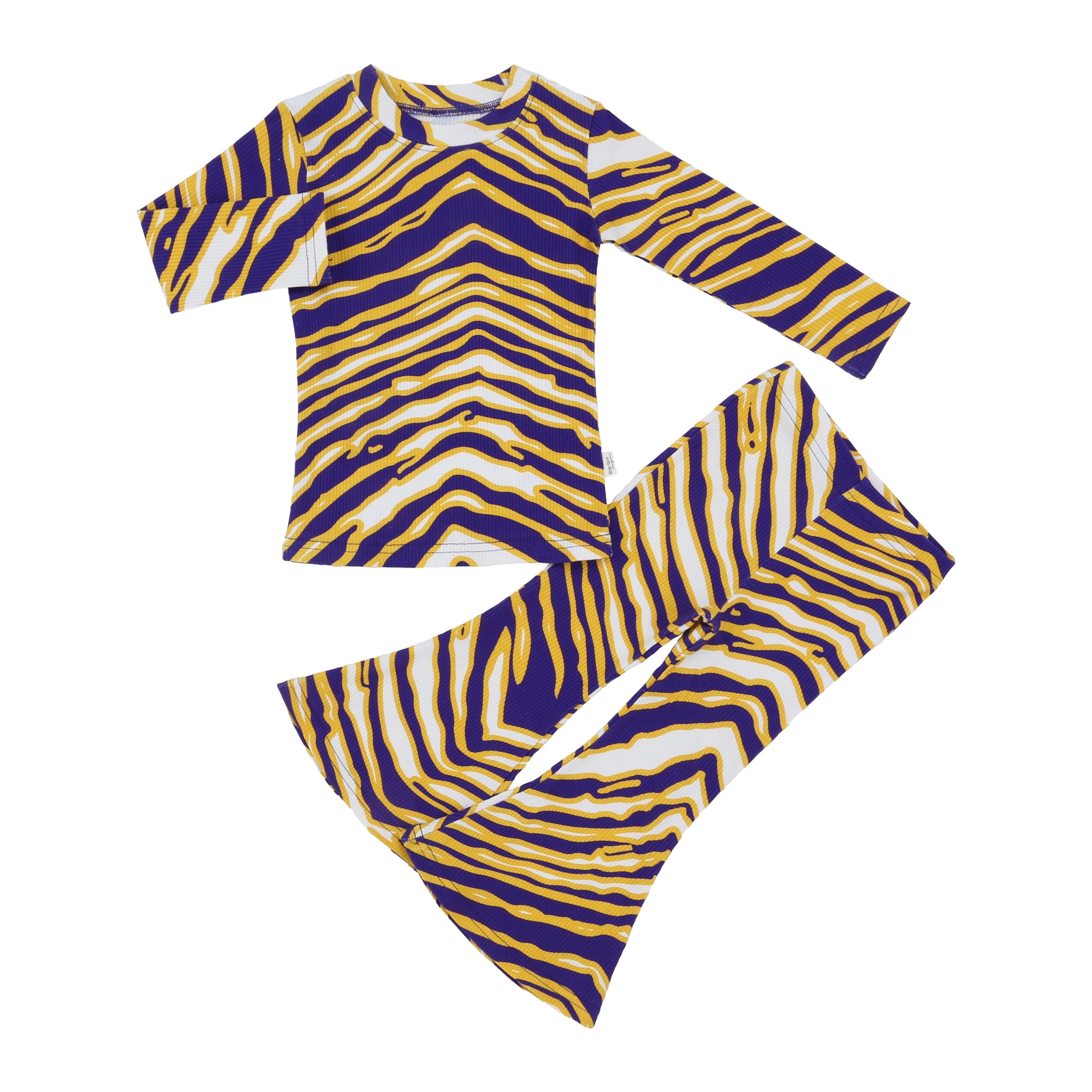 Minnesota Game Day Girlie Ribbed Flare Set